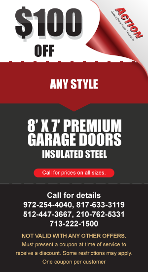 100 off 8 by 7 Premium Doors